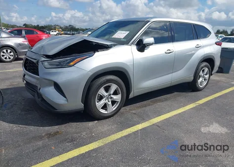 2021 Toyota Highlander L from USA, damaged, VIN 5TDCZRAH5MS036524